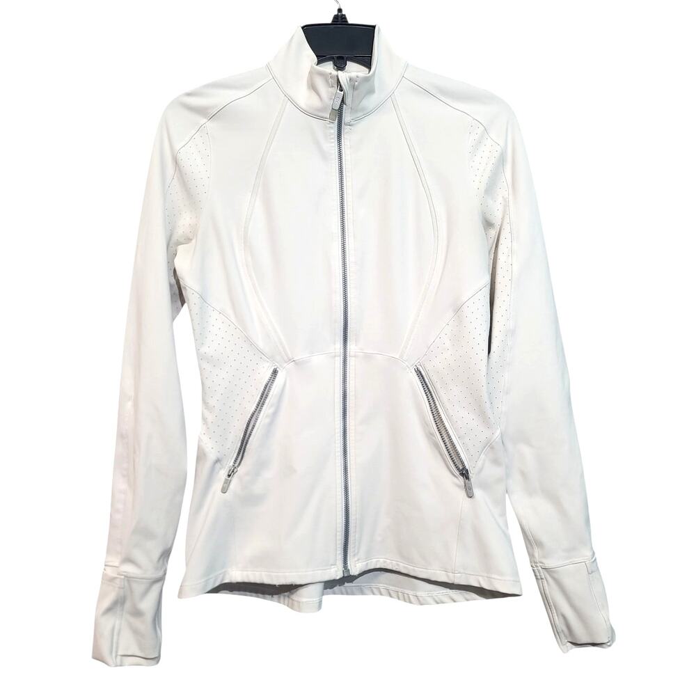 Lululemon Sleek Essentials Technical Jacket White… - image 1